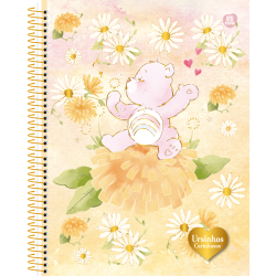 Caderno Universitário Ursinhos Carinhosos 10M - 160Fls