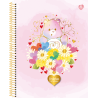 Caderno Ursinhos Carinhos 1M - Espiral 80fls