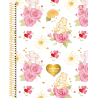Caderno Ursinhos Carinhos 1M - Espiral 80fls