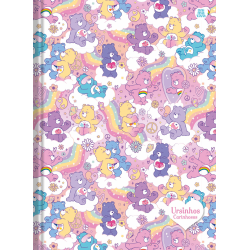 Caderno Ursinhos Carinhosos - Brochura 1/4  - Costurado – 80fls