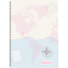 Caderno Wanderlust Larissa Manoela Universitário - Espiral 10M 160 Fls