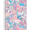 Caderno Wanderlust Larissa Manoela Universitário - Espiral 10M 160 Fls
