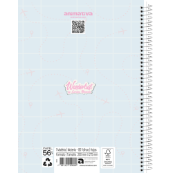 Caderno Wanderlust Larissa Manoela Universitário - Espiral 10M 160 Fls