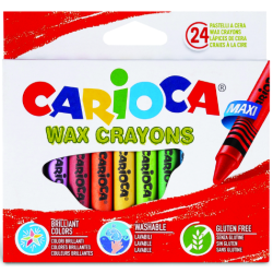 GIZ DE CERA  WAX - CX  8MM CARIOCA