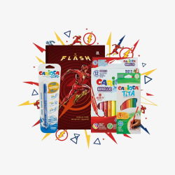 Kit  Escolar The Flash - Velocidade Sem Erro