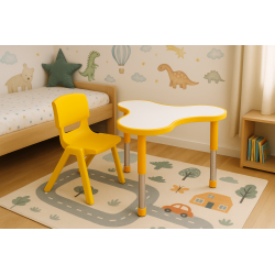 Mesa Infantil Individual ou Dupla - Flower