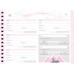 Planner de Viagem Larissa Manoela - Diário e Organizador de Férias