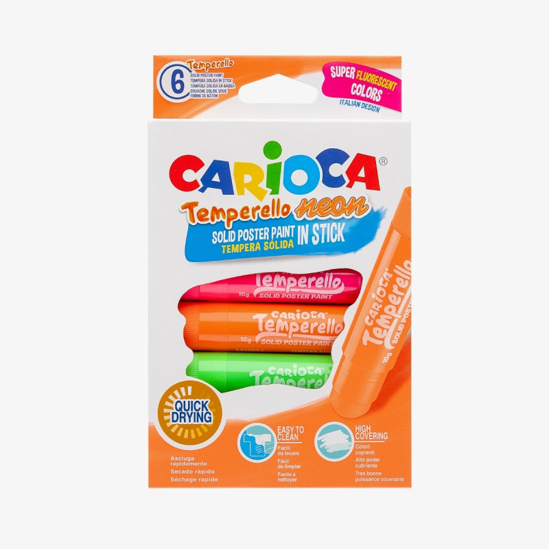 TINTA GUACHE NEON TEMPERELLO -  CARIOCA