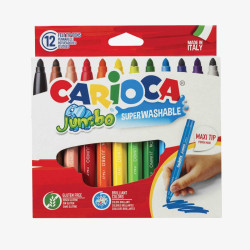 Caneta Hidrográfica CX C/12 JUMBO CARIOCA