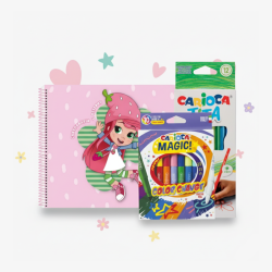 Kit Escolar Moranguinho: Magic Color