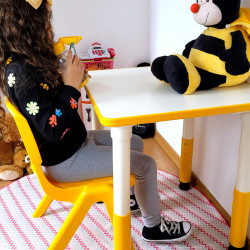 Mesa de Estudo Infantil Quadrada - Square