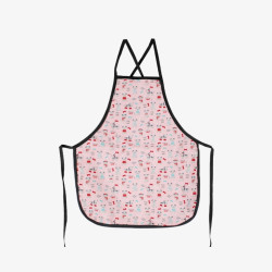 Avental Estampado Cachorrinhos – Rosa