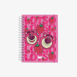 Caderno Colegial Lotso Smart C/ Fechamento em Elástico 80 Fls