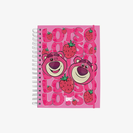 Caderno Colegial Lotso Smart C/ Fechamento em Elástico 80 Fls