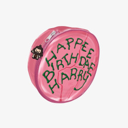 Estojo Harry Potter - Redondo PVC Cristal