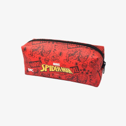 Estojo Homem Aranha  PVC Cristal