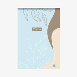 Bloco Pautado Lumine Capa Dura A5 80 fls