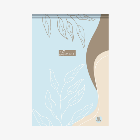 Bloco Pautado Lumine Capa Dura A5 80 fls