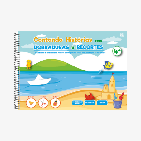 Caderno de Atividades Infantil: Contando Histórias I 4 Anos 60 Fls