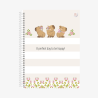 Caderno Universitário Capycuties Capivara Capa Dura 10 Matérias 160 Fls