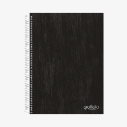 Caderno Universitário com Bolsa Porta Objetos 1 Matéria 120 Fls