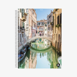 Caderno Universitário Freedom Liberdade 10 Matérias Capa Dura 200 Fls