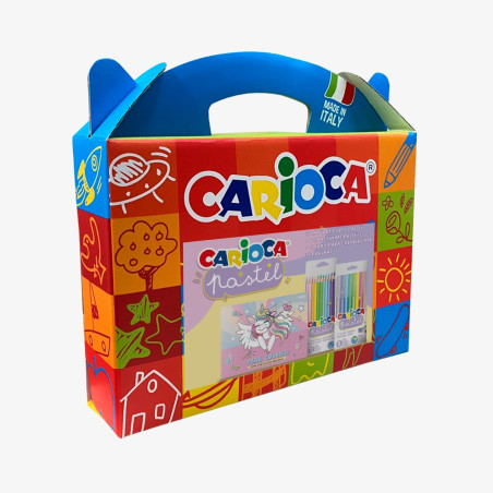 BOX PASTEL KIT ESCOLAR CARIOCA